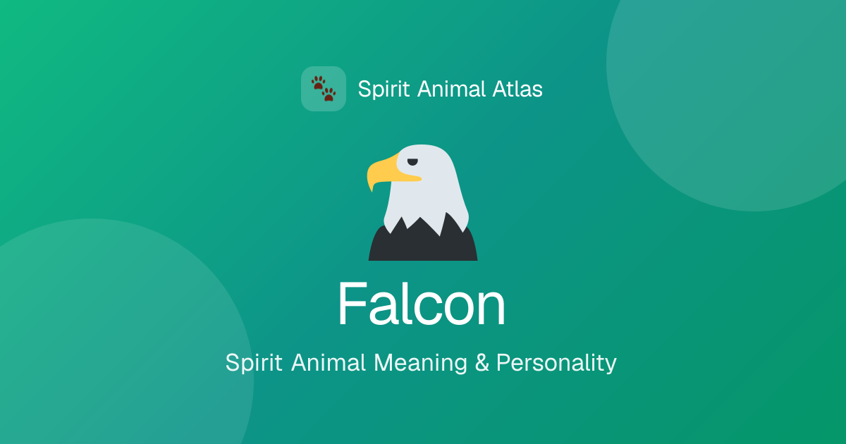 Falcon Personality: Traits, Meaning & Spirit Animal Guide | Spirit Animals